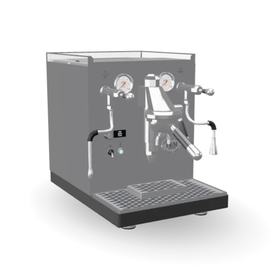 ECM Synchronika II, dual-boiler e61 espresso machine with a rotary pump: 3D model